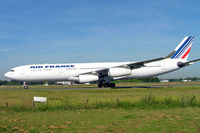 F-GLZO @ LFPG - Airbus A340-313X [246] (Air France) Paris-Charles De Gaulle~F 17/06/2009 - by Ray Barber
