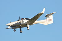 G-SUEI @ EGSH - About to land at Norwich. - by Graham Reeve