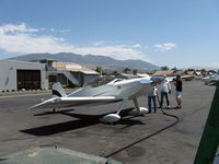 N220MM @ SZP - 2001 Hogan Harmon Rocket II 'Mollie Maguire', Lycoming IO-540 250 Hp, refueling - by Doug Robertson
