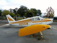 N5551W @ KRHV - A local Piper Cherokee sitting near the Trade Winds hangar. It wasn't flown in the longest time. Taken at Reid Hillview Airport, CA. - by Chris L.