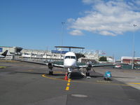 ZK-EAF @ NZAA - on domestic apron - by magnaman