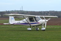 G-JENK @ X3CX - Just landed at Northrepps. - by Graham Reeve