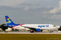 N627NK @ FLL - Ft. Lauderdale - by Alex Feldstein