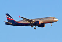 VQ-BAX @ EGLL - Airbus A320-214 [3778] (Aeroflot Russian Airlines) Home~G 03/08/2013. On approach 27L. - by Ray Barber