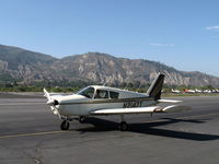 N2147T @ SZP - 1971 Piper PA-28-140, Lycoming O-320-E2a 150 Hp, PowerFlow exhaust mod by STC, taxi - by Doug Robertson