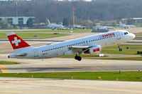 HB-IJJ @ LSZH - HB-IJJ   Airbus A320-214 [0585] (Swiss International Air Lines) Zurich~HB 05/04/2009 - by Ray Barber