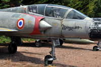 216 @ N.A. - Dassault Mirage IIIB two-seater fighter of the French Air Force at the Chateau de Savigny aircraft museum. - by Henk van Capelle