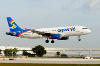 N614NK @ FLL - Ft. Lauderdale - by Alex Feldstein