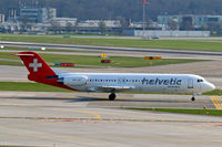 HB-JVF @ LSZH - Fokker F-100 [11466] (Helvetic Airways) Zurich~HB 05/04/2009