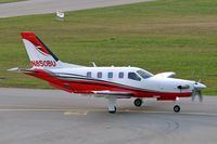 N850BU @ EDNY - Socata TBM850 [508] Friedrichshafen~D 04/04/2009 - by Ray Barber