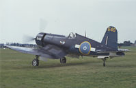 N55JP @ EBMO - Warming up for take-off at the Moorsele Airshow 1994. - by Raymond De Clercq