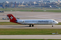 HB-JVF @ LSZH - Fokker F-100 [11466] (Helvetic Airways) Zurich~HB 05/04/2009