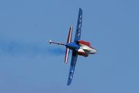 E44 @ LFMY - Dassault-Dornier Alpha Jet E (F-UHRE), Athos 08 of Patrouille De France 2013, Salon de Provence Air Base 701 (LFMY) Open day 2013 - by Yves-Q