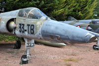 323 @ N.A. - Dassault Mirage IIIR of the French Air Force preserved at the Chateau de Savigny aircraft museum. - by Henk van Capelle