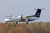 OE-LSB @ EDNY - De Havilland Canada DHC-8Q-314 Dash 8 [525] (Intersky) Friedrichshafen~D 03/04/2009