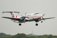 F-GOOB @ LFRB - Beech 1900C, Take off rwy 07R, Brest-Bretagne Airport (LFRB-BES) - by Yves-Q
