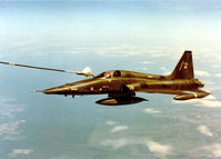 116738 - Taken from B707 inflight refueller over Saskatchewan, Canada in 1981. - by Alf Adams