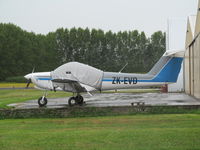 ZK-EVD @ NZAR - outside private hangar - by magnaman