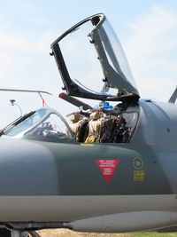 HB-RVR @ LFLN - cockpit and gun picture - by olivier Cortot