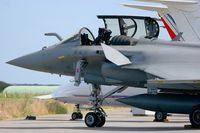 40 @ LFRU - French naval aviation Dassault Rafale M, Static display, Morlaix-Ploujean airport (LFRU-MXN) air show in september 2014 - by Yves-Q