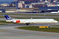 LN-ROX @ LSZH - Douglas DC-9-82 [49603] (SAS Scandinavian Airlines) Zurich~HB 05/04/2009