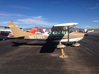 N6700T @ KBDG - Blanding Tie-downs - by Lance Hammond