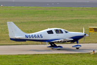 N666AS @ EDNY - Neico Lancair LC-41-550FG Columbia 400 [41636] Friedrichshafen~D 04/04/2009 - by Ray Barber