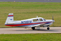 N7051V @ EDNY - Mooney M.20F Executive [22-1393] Friedrichshafen~D 04/04/2009 - by Ray Barber