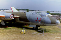 WF922 @ EGBE - Seen in July 1997 at the Midland Air Museum Coventry in its pre-restoration colour scheme - by Clive Pattle