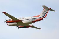 F-HCEV @ LFRJ - Hawker Beechcraft B200GT King Air, Flight over Landivisiau Naval Air Base (LFRJ) - by Yves-Q