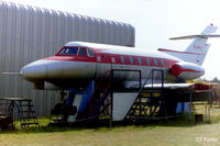 G-ARYB @ EGBE - On display at The Midland Air Museum, Coventry in July 1997 - by Clive Pattle