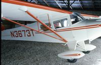 N3673T - at the Taylorcraft Factory in Alliance, OH, 1976.  Brand new - by Benjamin W. Harrison