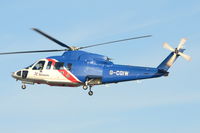 G-CGIW @ EGSH - About to land at Norwich. - by Graham Reeve