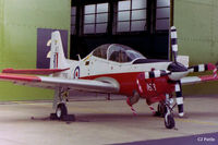 ZF163 @ EGUY - Pictured at RAF Wyton in July 1992 in its original colour scheme. First flown 13/01/1989, Date of delivery to RAF 14/02/1989, into storage at RAF Shawbury 19/07/2001 - by Clive Pattle