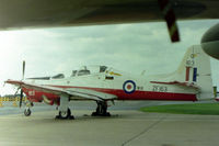 ZF163 @ EGUY - Pictured whilst visiting RAF Wyton in July 1992 - by Clive Pattle