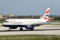 G-TTOE @ LMML - A320 G-TTOE British Airways - by Raymond Zammit