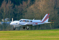 D-GMWA @ EDNY - Piper PA-30-160 Twin Comanche B [30-1178] Friedrichshafen~D 03/04/2009 - by Ray Barber
