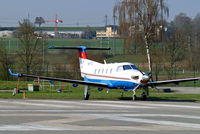 HB-FOQ @ LSZH - Pilatus PC-12/45 [349] (Pilatus) Zurich~HB 07/04/2009