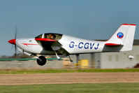 G-CGVJ @ EGBR - Touch and go