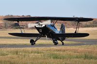 G-BSZB @ EGFH - Resident biplane. - by Roger Winser