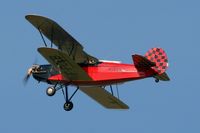 F-PCEB @ LFRU - Hatz CB-1, On display, Morlaix-Ploujean airport (LFRU-MXN) air show in september 2014 - by Yves-Q