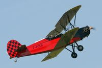 F-PCEB @ LFRU - Hatz CB-1, On display, Morlaix-Ploujean airport (LFRU-MXN) air show in september 2014 - by Yves-Q