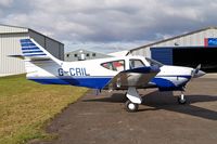 G-CRIL @ EGBJ - Rockwell Commander 112B [521] Staverton~G 13/03/2013 - by Ray Barber