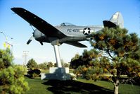 44-89425 @ KCOS - Shown on a pedestal on Peterson Air Force Base, Colorado Springs, Colorado in 1992.