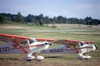 N3583T - With it's sister, N3673T at Oakland Orion Airport - by B.W. Harrison