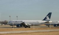 EI-EXK @ KIND - Airbus A320