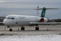 YR-FKB @ LOWG - Carpatair Fokker 100 @GRZ