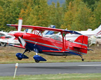 N1PW @ 4N1 - This fine single-cockpit Pitts Special comes in for a smooth landing after an aerobatic performance. - by Daniel L. Berek