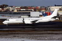 SE-LTU @ ESSB - Lining up runway 30.