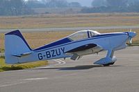 G-BZUY @ EGFH - RV-6,  Pembrey based, seen parked up at EGFH. - by Derek Flewin